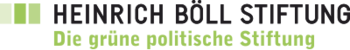 Logo Heinrich Böll Stiftung "Die grüne politische Stiftung"